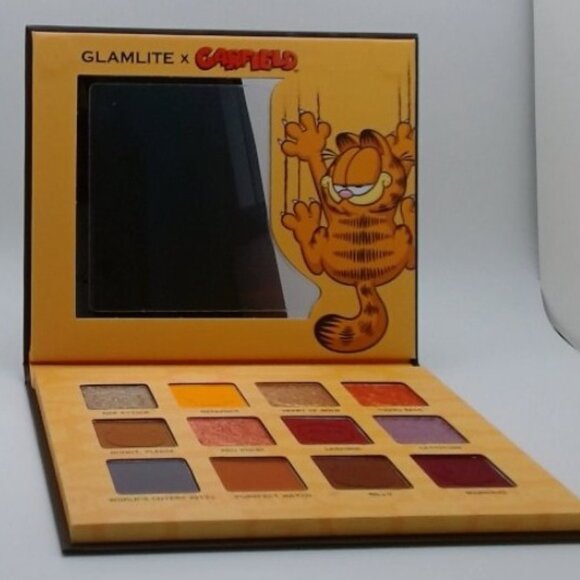 Glamlite × Garfield 12-Shade Eyeshadow Palette – Limited Edition NEW - Picture 3 of 4